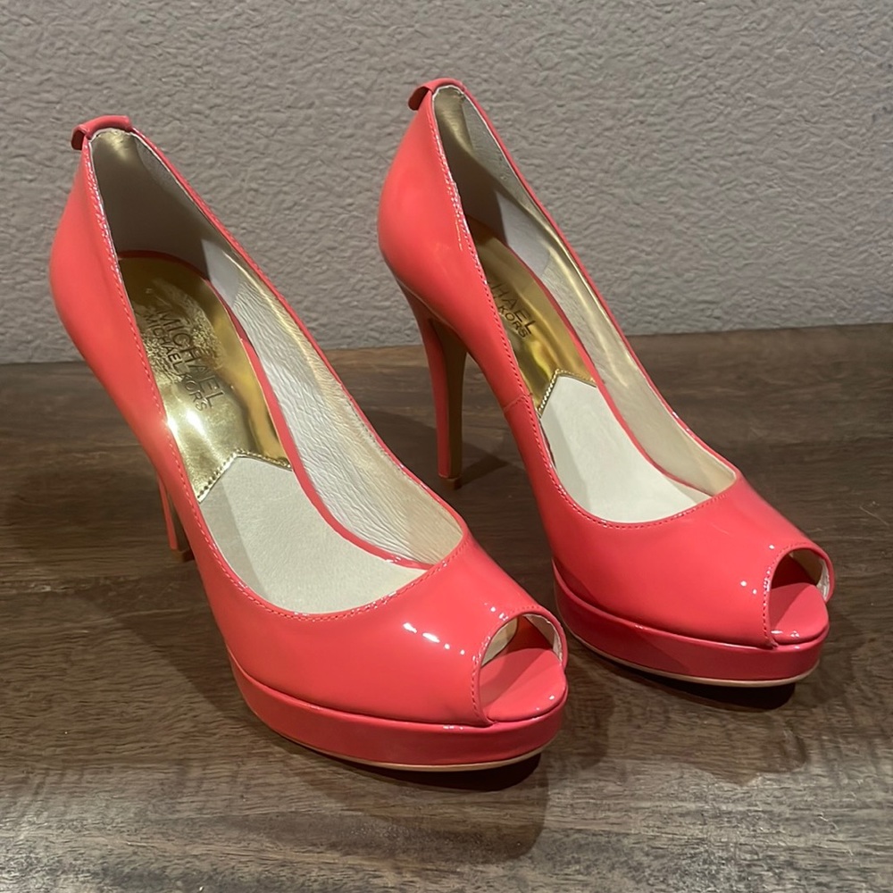 Michael Kors Patten Leather Heels